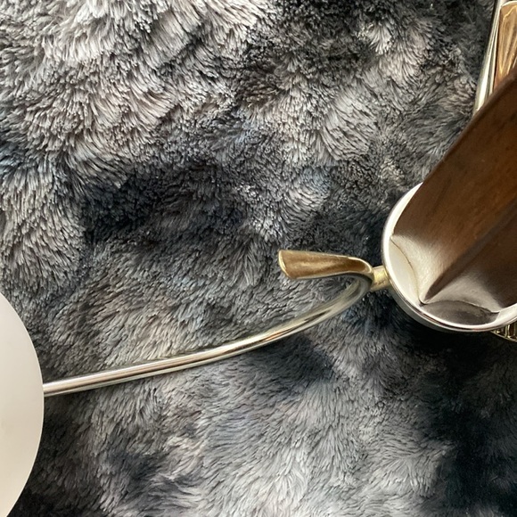 Vintage Chandelier Mid
Century Modern Wood Glass - Picture 4 of 16